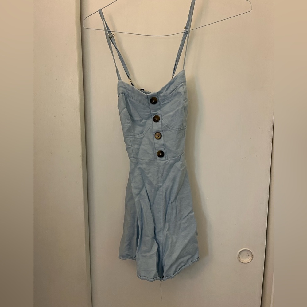 Light Blue Romper